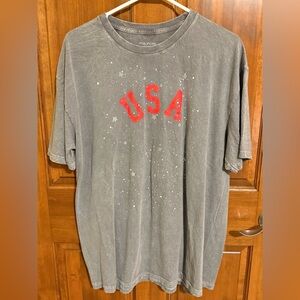 Maurices XL Women’s Gray USA Graphic Tee